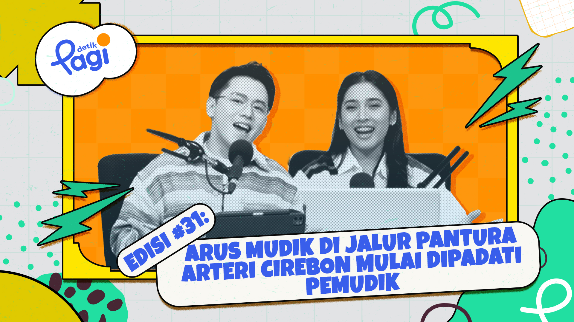 Arus Mudik Di Jalur Pantura Arteri Cirebon Mulai Dipadati Pemudik