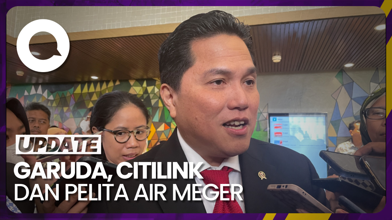 Tekan Cost Erick Thohir Bakal Kawinkan Garuda Citilink Dan Pelita Air