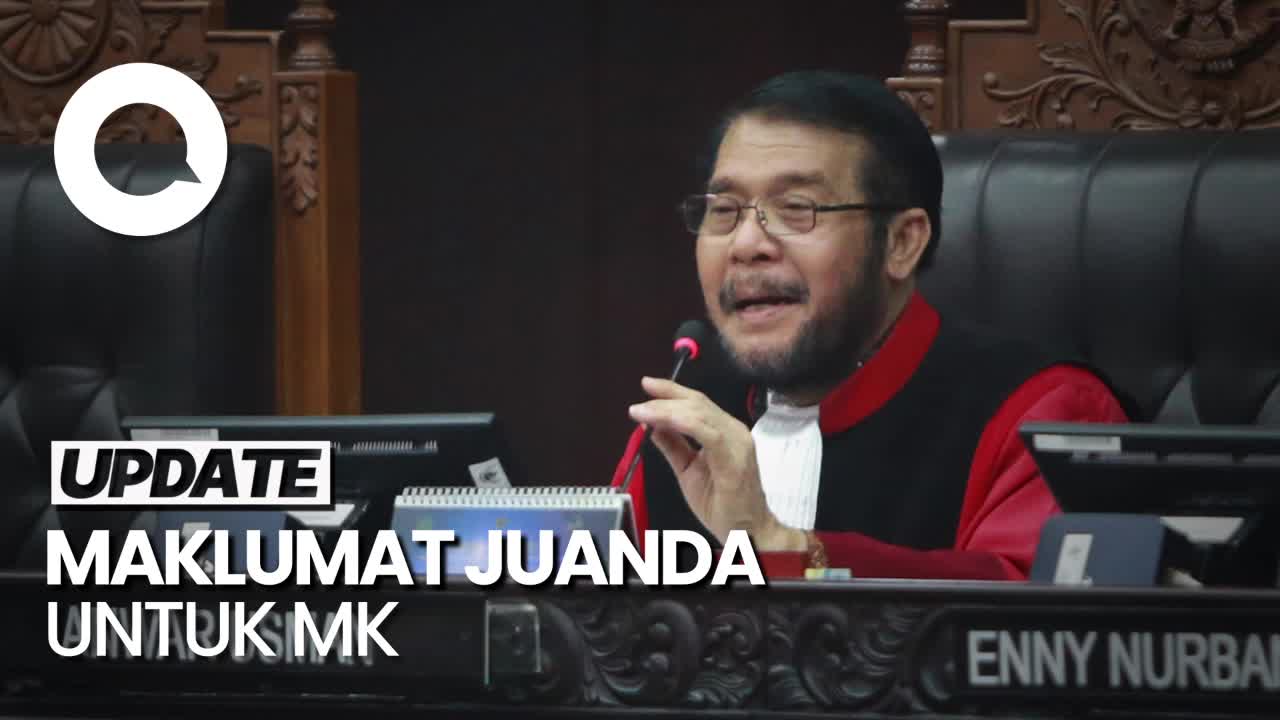 Maklumat Juanda Bentuk Keprihatinan Para Tokoh Atas Putusan MK