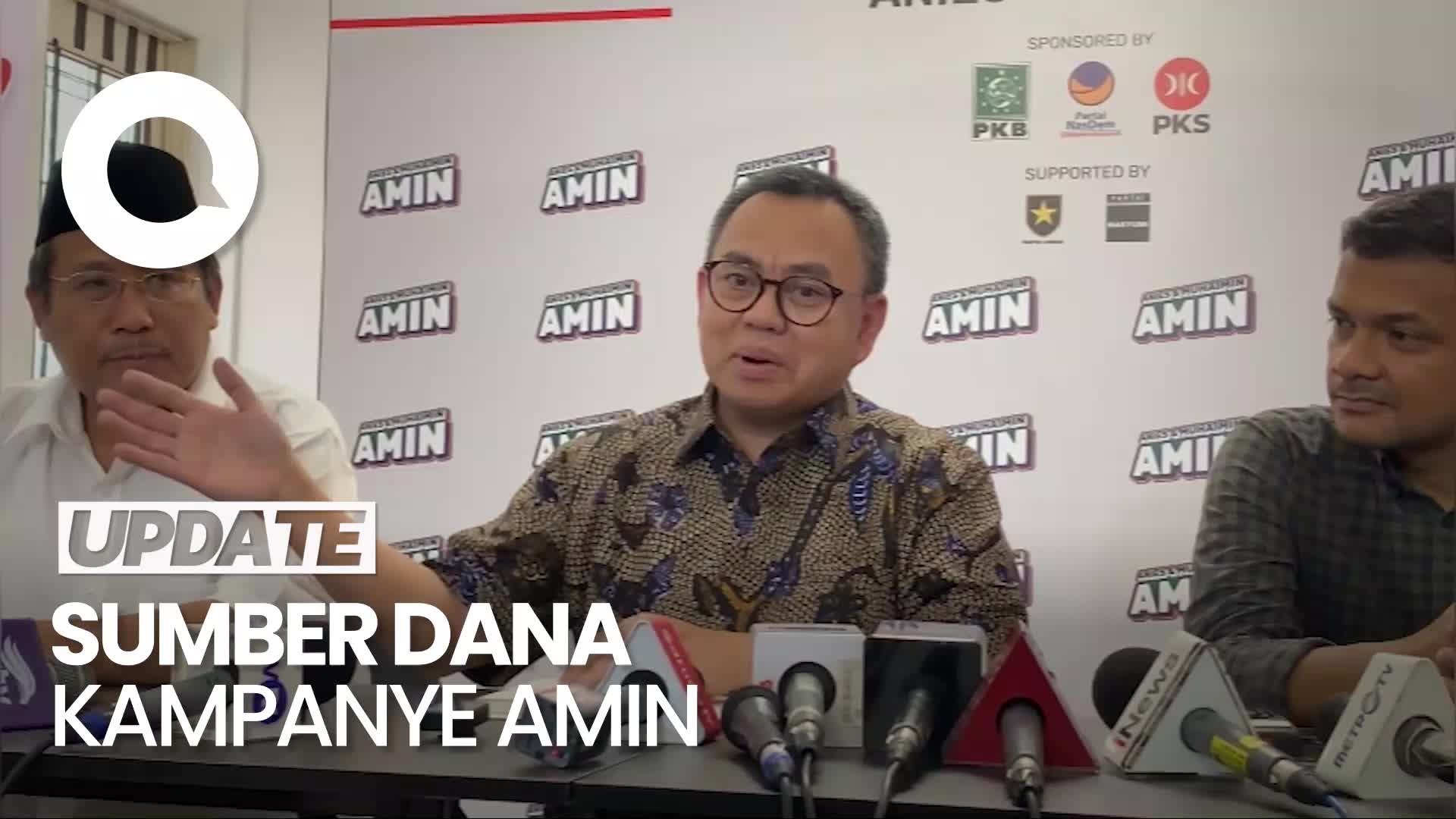 Sudirman Said Ungkap Sumber Dana Kampanye Anies Cak Imin