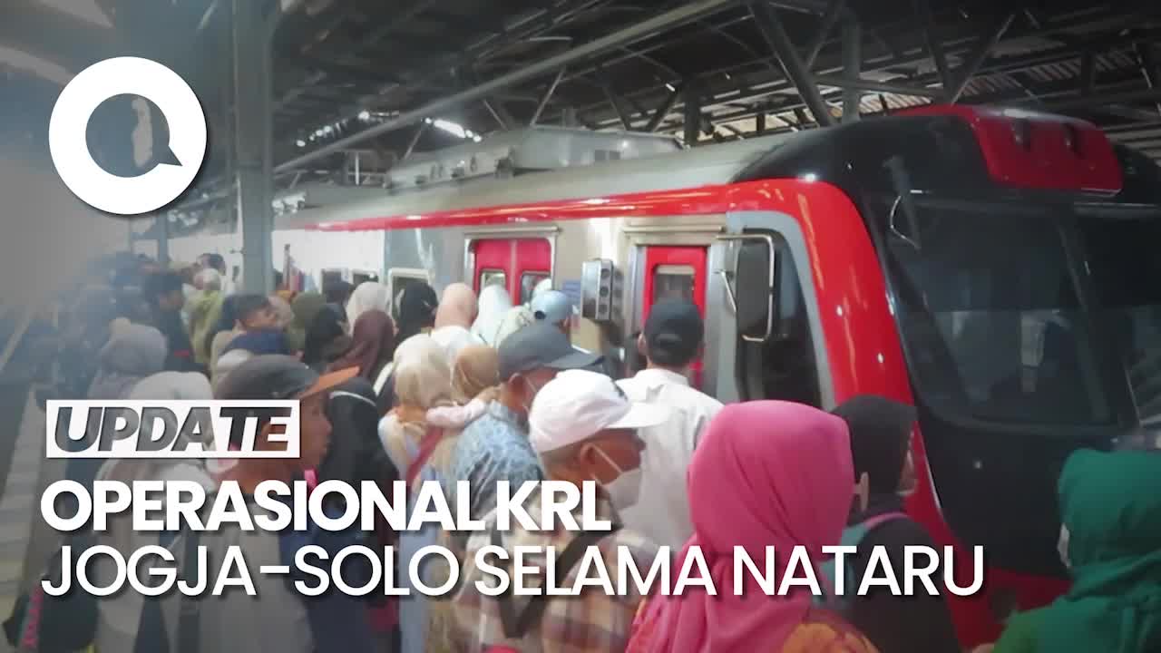 KAI Commuter Tambah Perjalanan KRL Jogja Solo Selama Libur Nataru