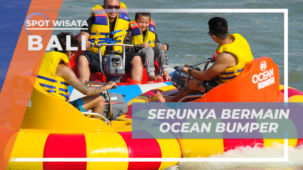 Ocean Bumper Sensasi Seru Bermain Saling Tabrak Di Atas Laut Bali