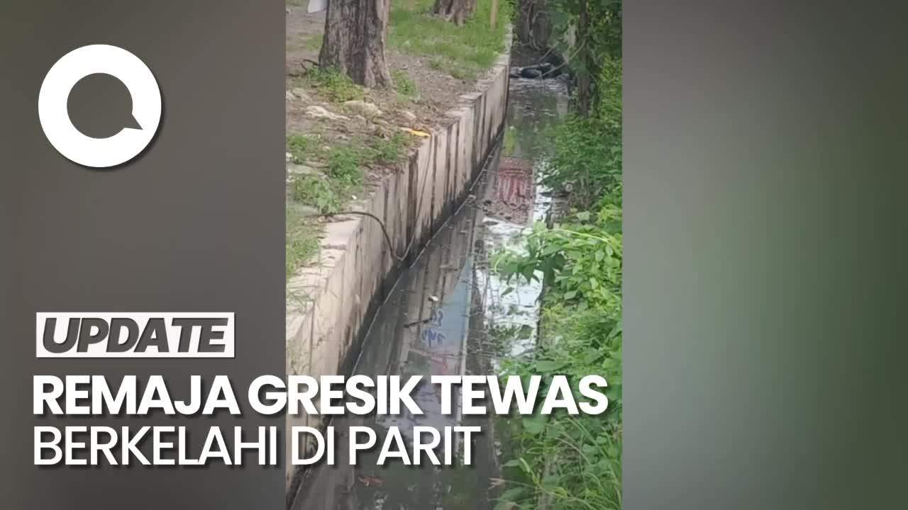 Sempat Dikira Kecelakaan Remaja Gresik Ternyata Tewas Berkelahi Di Parit