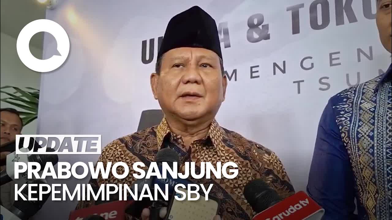 Prabowo Sanjung Awal Kepemimpinan Sby Mampu Hadapi Krisis Besar