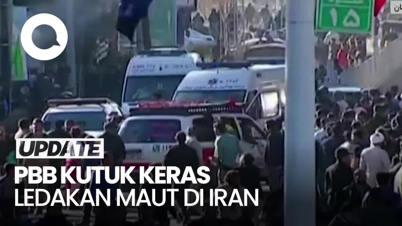 Sekjen PBB Kutuk Keras Ledakan Yang Tewaskan 103 Orang Di Iran