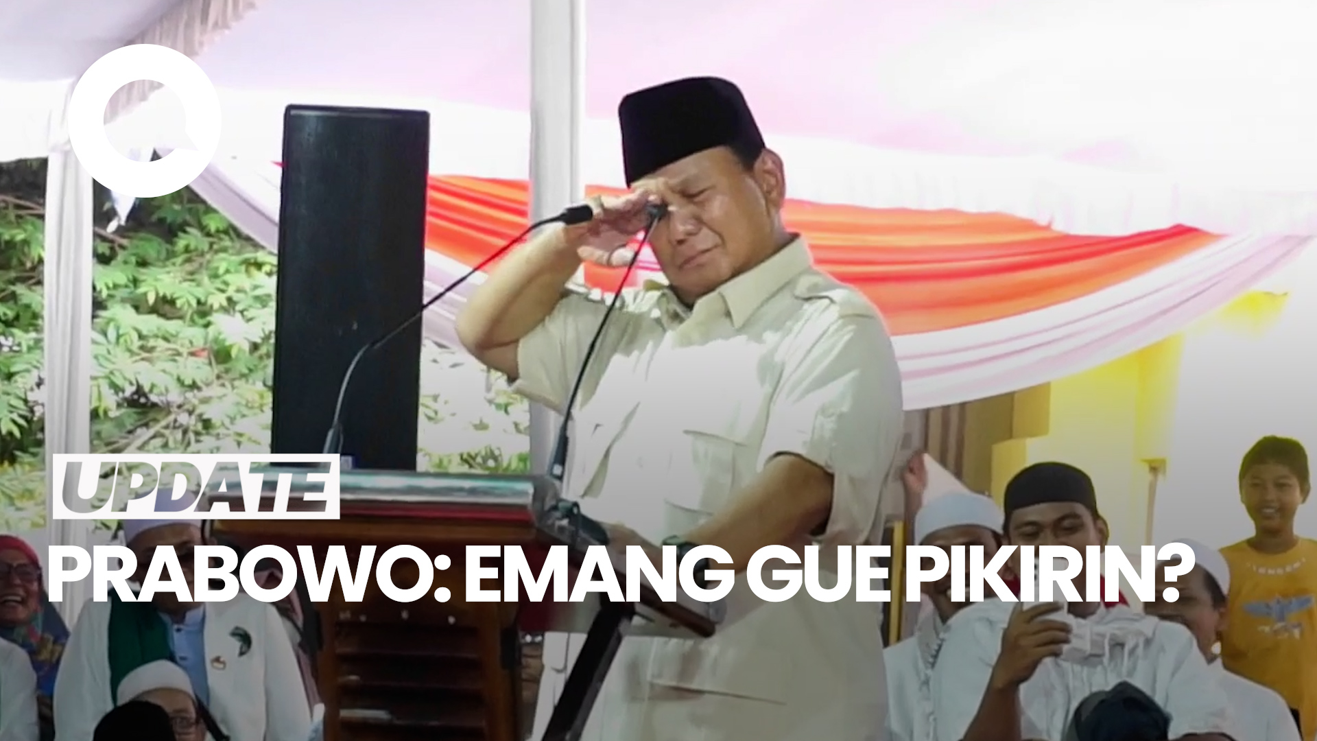 Momen Prabowo Pura Pura Nangis Saat Bahas Skor 11 100