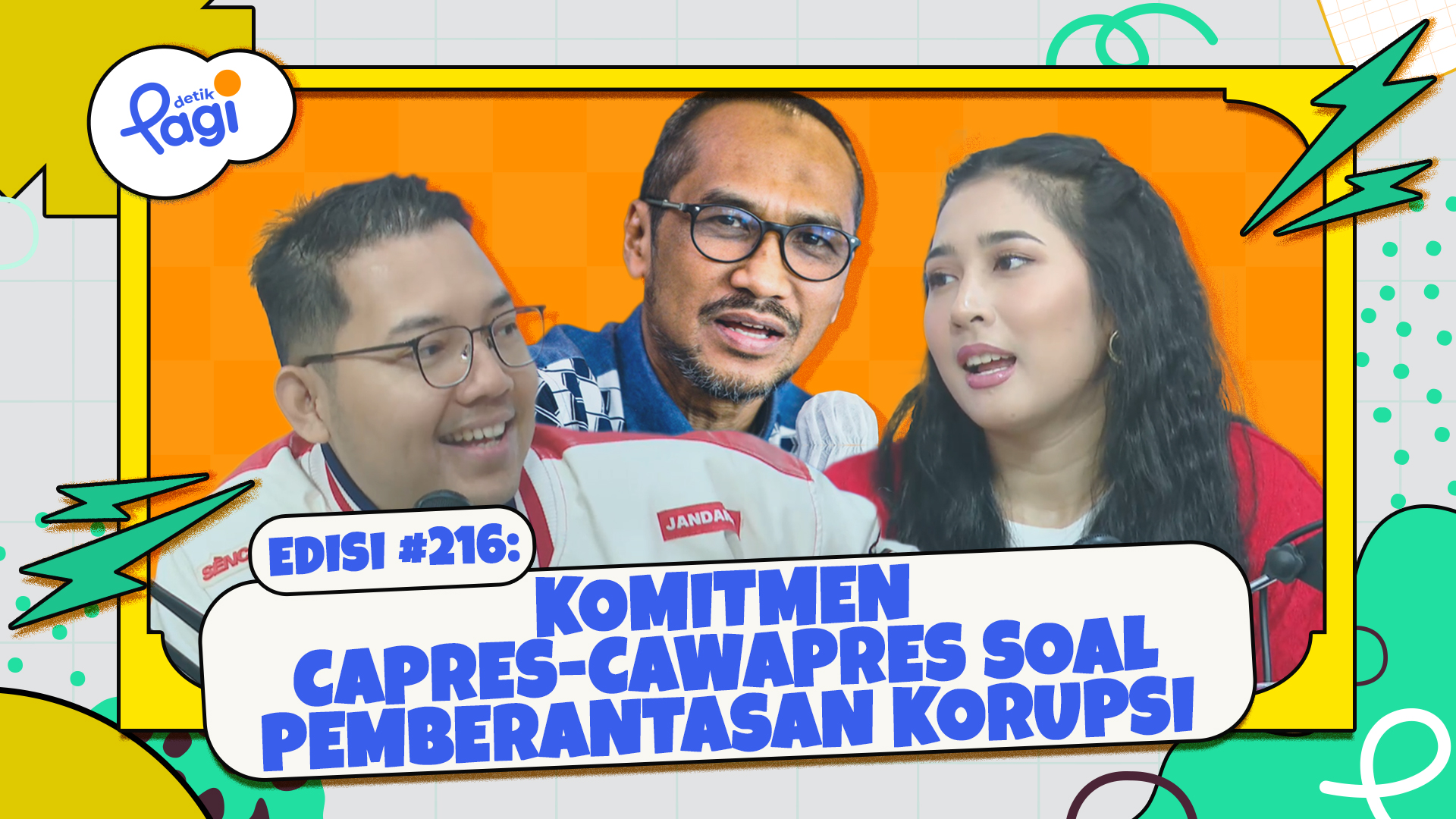 Komitmen Capres Cawapres Soal Pemberantasan Korupsi