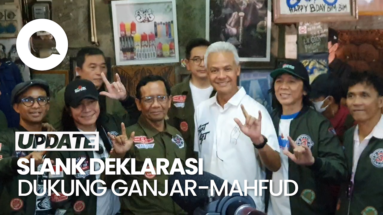 Slank Deklarasi Dukung Ganjar Mahfud Di Pilpres 2024