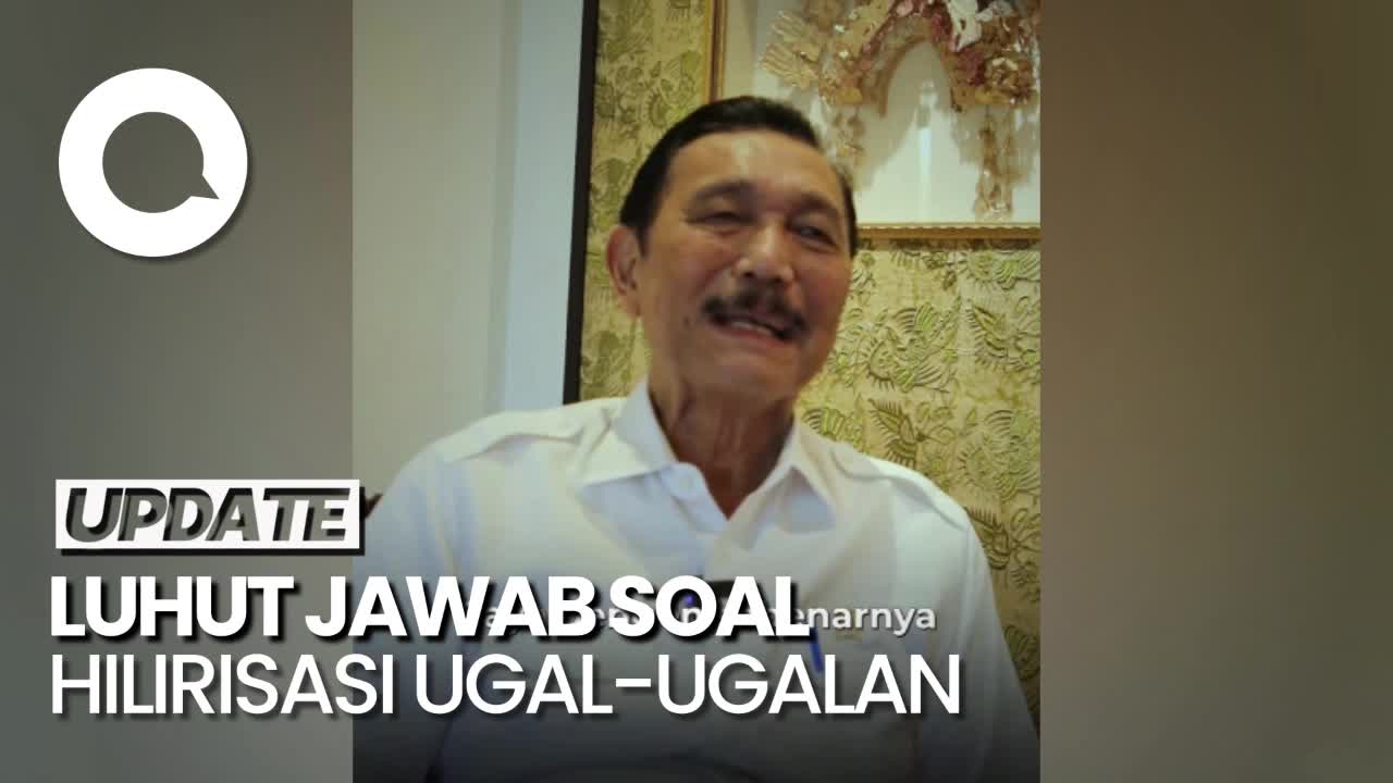 Tawa Luhut Respons Cak Imin Yang Sebut Hilirisasi Ugal Ugalan