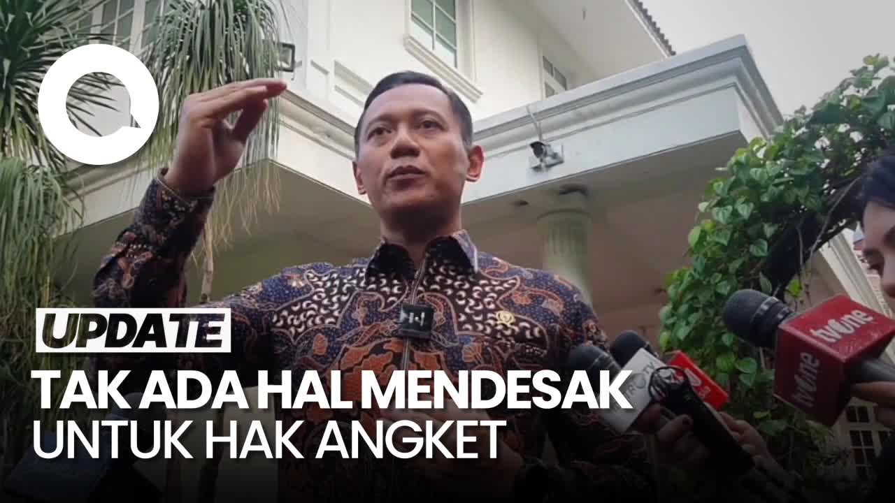 AHY Sebut Tak Ada Urgensi Soal Hak Angket Pilpres 2024