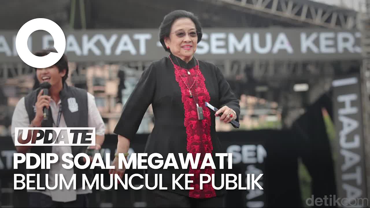 Megawati Belum Muncul Ke Publik Sejak Sengketa Pemilu Di MK Ini Kata Hasto