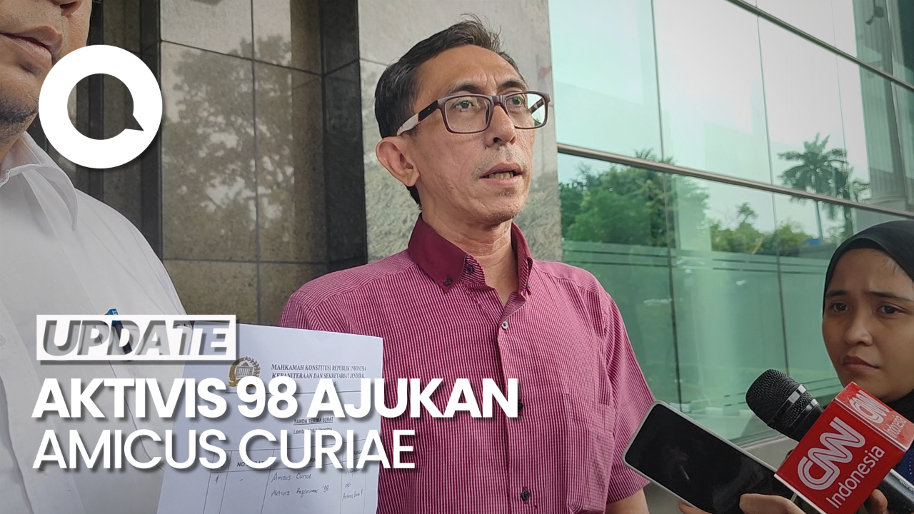 Giliran Aktivis 98 Ajukan Diri Jadi Amicus Curiae Ke MK