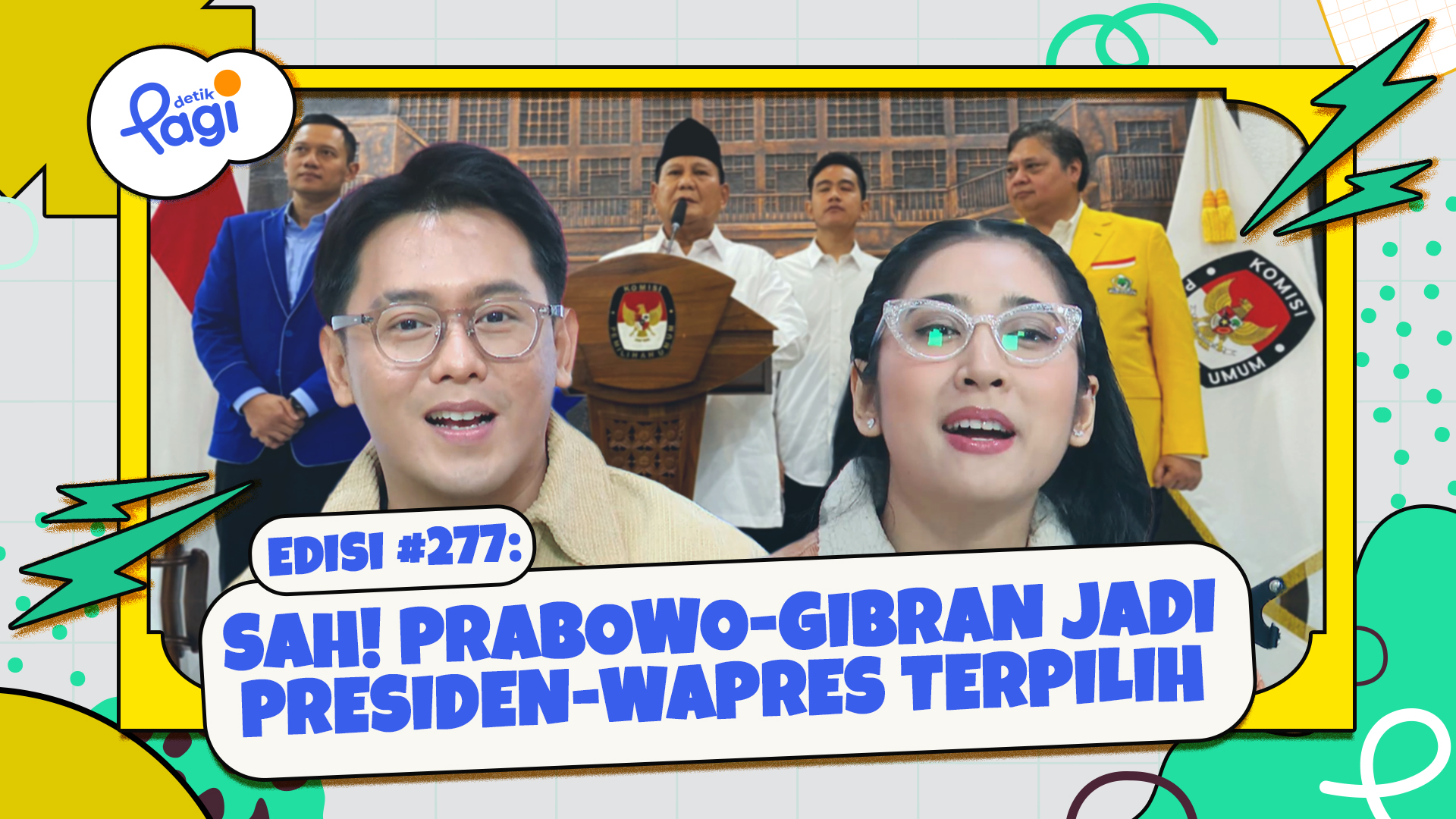 Sah Prabowo Gibran Jadi Presiden Wapres Terpilih