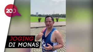 Sambil Joging, Menteri Tito: Olahraga! Kekebalan Tubuh Kuat