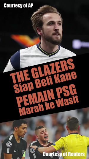 The Glazers Siap Bajak Kane, Pemain PSG Marah ke Wasit