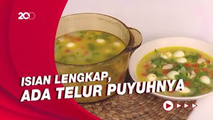 Masak Masak: Resep Sup Pasta Fusilli Kuah Putih