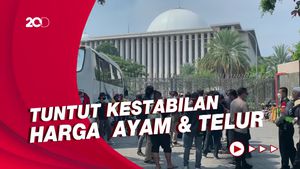 Mahasiswa di Jakarta Turun ke Jalan, Tuntut Harga Ayam-Telur Stabil