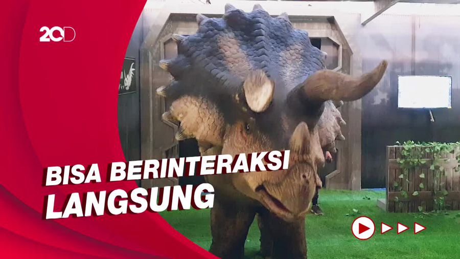 Seru! Ada Dinosaurus di Mal Kota Kasablanka