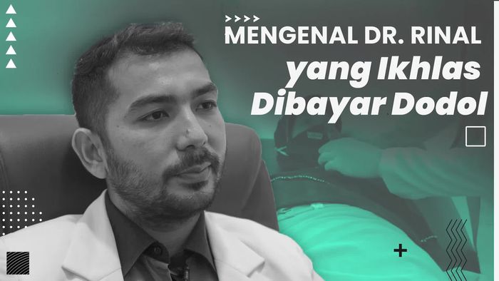 Kisah dr Rinal Iklhas Melayani Tanpa Uang