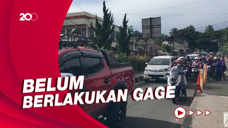 Libur Tahun Baru 2022, Lalin di Simpang Gadog Arah Puncak Lancar