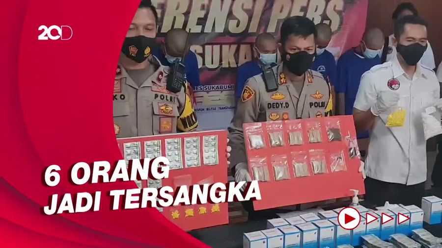 Peredaran Narkoba Rp 315 Juta di Sukabumi Digagalkan saat Tahun Baru!