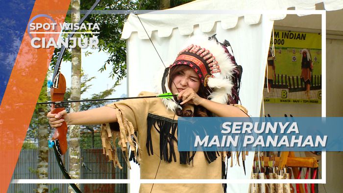 Adu Akurasi Dengan Bermain Panahan di Kawasan Wisata Cianjur