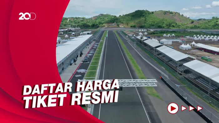 Mulai Rp 100 Ribuan, Ini Harga Tiket MotoGP Mandalika 2022