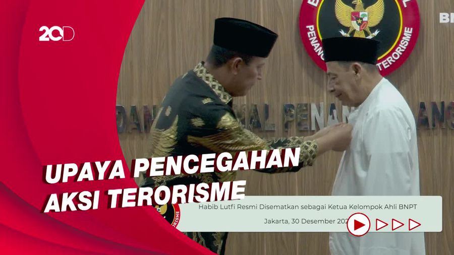Habib Luthfi Dikukuhkan Jadi Ketua Kelompok Ahli BNPT