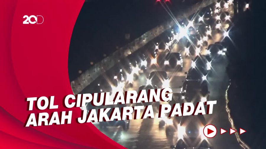 Kepadatan di Tol Cipularang Tandai Akhir Libur Nataru