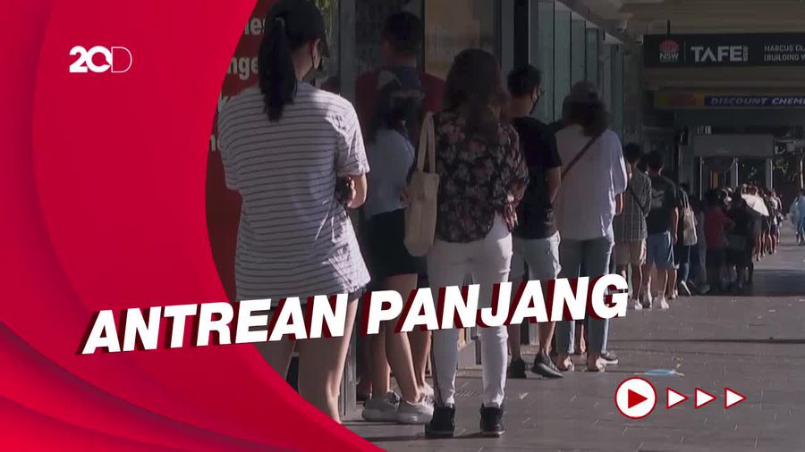 Warga Australia Ramai-ramai Tes Covid-19 Khawatir Omicron