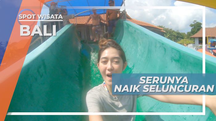 Serunya Berseluncuran di Kolam Renang Bali