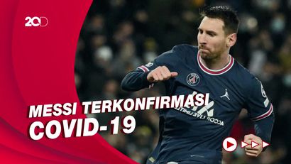 PSG Umumkan Lionel Messi Positif Covid-19