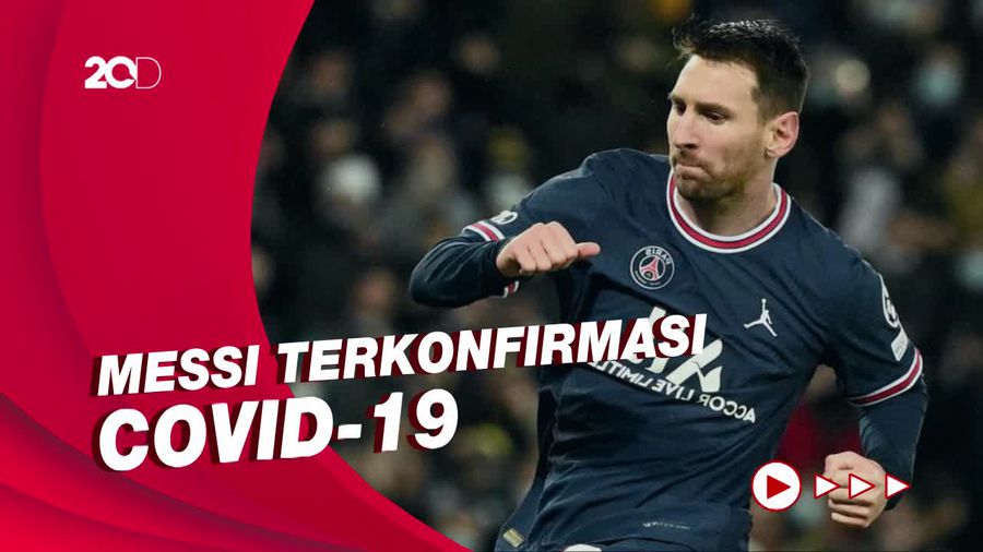 PSG Umumkan Lionel Messi Positif Covid-19