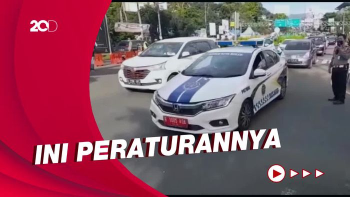 Heboh Pengawalan Sambil Lawan Arus di Gadog, Dishub Boleh Ngawal?