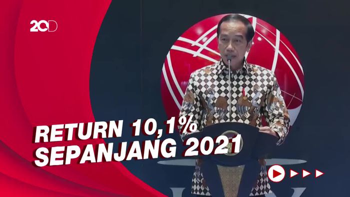 Buka Perdagangan Saham 2022, Jokowi Sebut RI di Atas Singapura