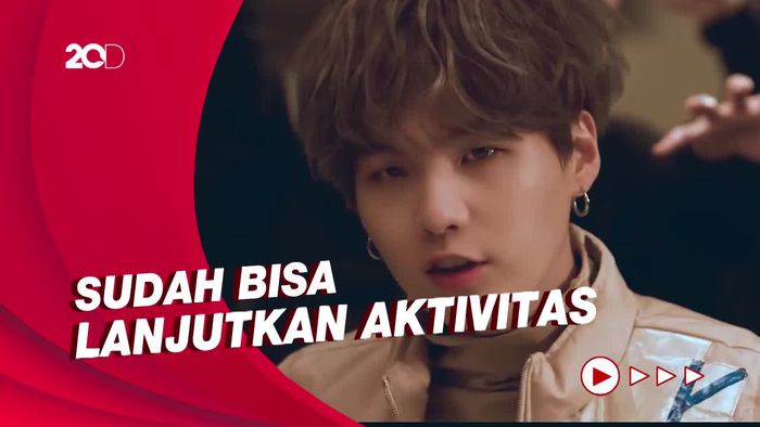 Suga BTS Sembuh dari Covid-19