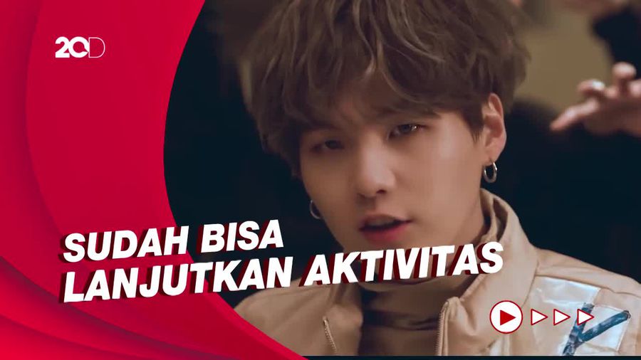 Suga BTS Sembuh dari Covid-19