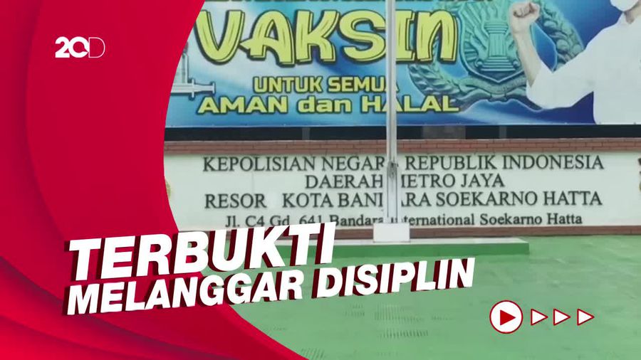 10 Personel Satnarkoba Polresta Bandara Soetta Dimutasi