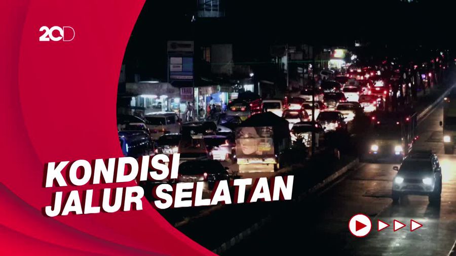 Arus Balik Libur Nataru, Kawasan Nagreg Padat