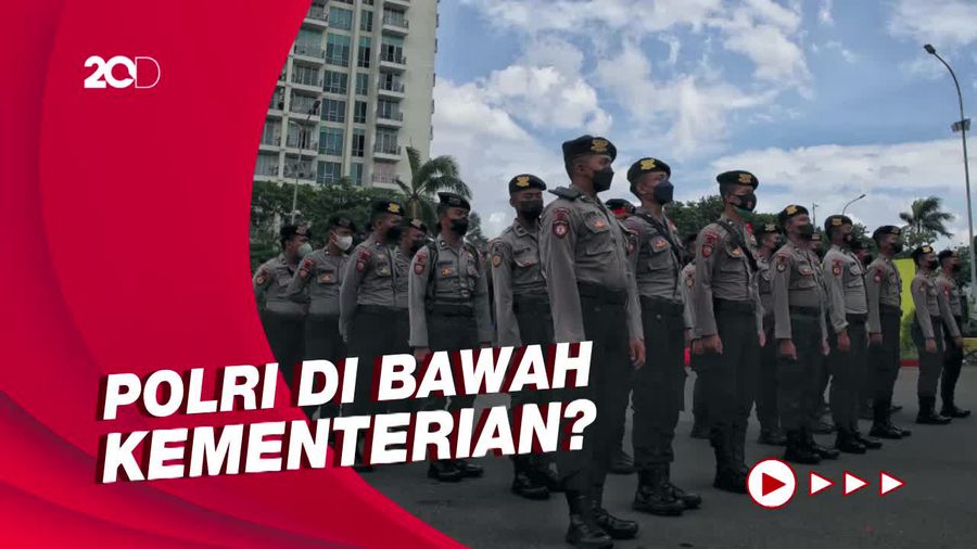 Diusulkan di Bawah Kementerian, Polri Tegaskan Bekerja Sesuai UU 2/2002