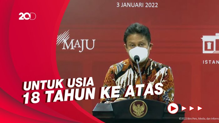 Vaksinasi Booster Dimulai 12 Januari, Berikut Kriteria Penerimanya