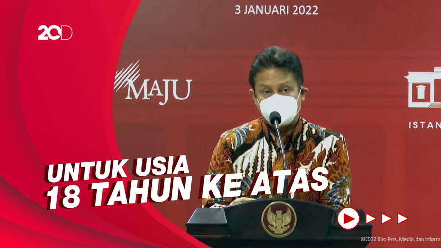 Vaksinasi Booster Dimulai 12 Januari, Berikut Kriteria Penerimanya