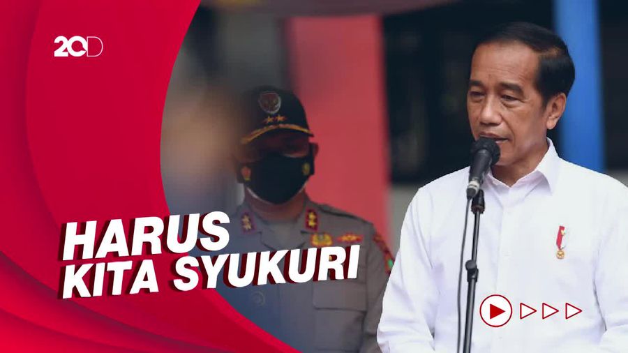 Jokowi Ceritakan Kondisi Pandemi Covid-19 dari Mengerikan-Melandai 