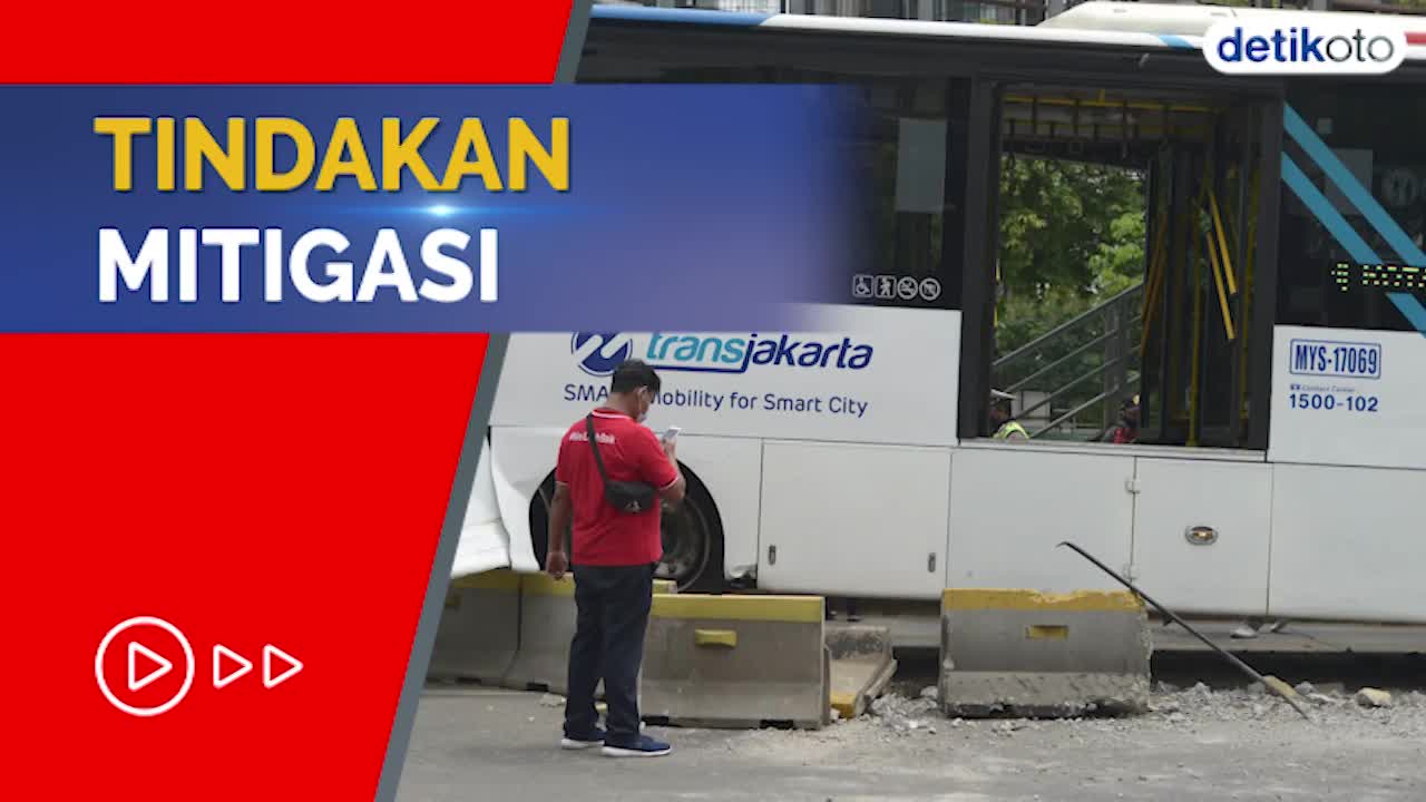 Sepanjang 2021 Transjakarta Terlibat 502 Kecelakaan, Ini Rekomendasi KNKT