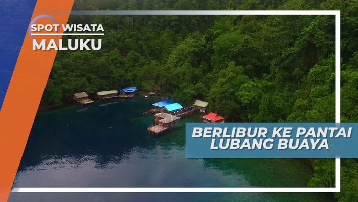 Pantai Lubang Buaya, Keindahan Alam Tersembunyi di Ambon Manise, Maluku