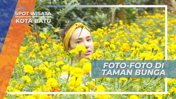 Berburu Foto Cantik di Taman Bunga Kawasan Wisata Kota Batu