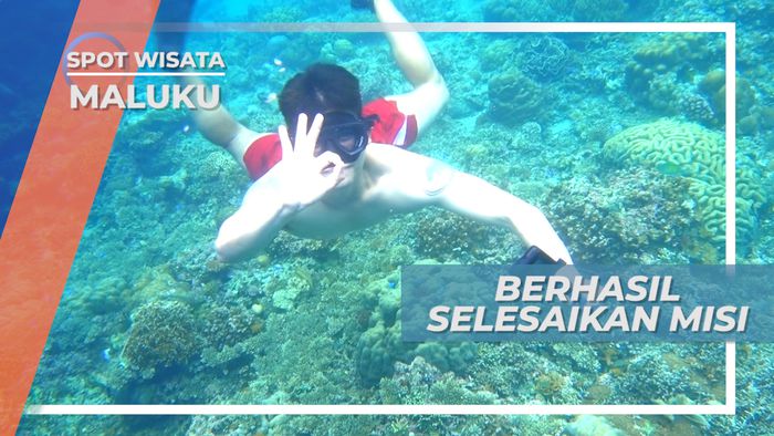 Pantai Lubang Buaya, Menyelam Bersama Cantiknya Warna-warni Ikan, Maluku