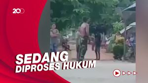 Bertelanjang Dada, Oknum TNI di Maluku Pukul-Ajak Duel Warga