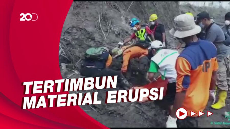 Dua Jenazah Korban Erupsi Semeru Kembali Ditemukan