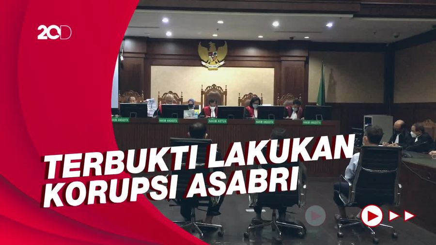 Tok! Eks Dirut Asabri Adam Damiri-Sonny Widjaja Divonis 20 Tahun Penjara